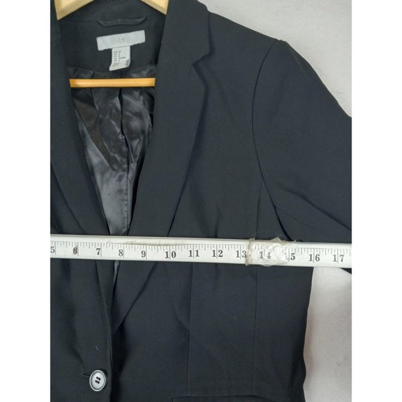 H&M casual black blazer size 8 - Picture 4 of 7